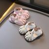 New Baby Girl Shoes Fashion Comfort Versatile Sandals Soft Anti Slip Casual Baby Shoe Summer Cute Exquisite Newborn Walker 1-3Y