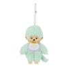 Monchhichi COLORS Keychain, Mint Green, 203352, H 13.5 X W 8.5 X D 5.5cm