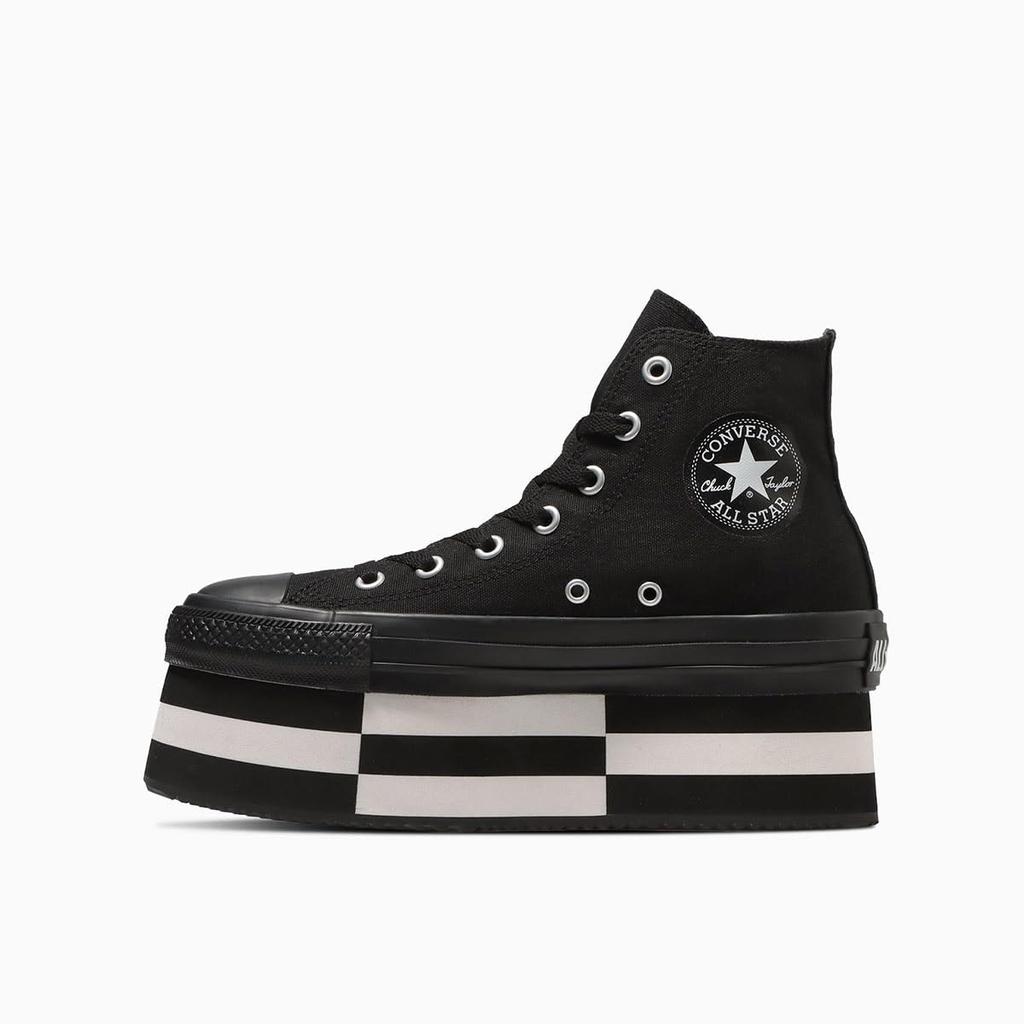 Кроссовки All Star Chunky Block ALL STAR CHUNKYBLOCK HI Черный см [Converse] Толстая подошва 24.5