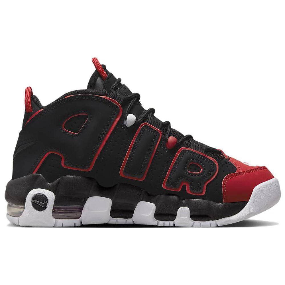 Nike Кроссовки Air More Uptempo GS Red Toe Черный/Красный/Белый FB1344-001
