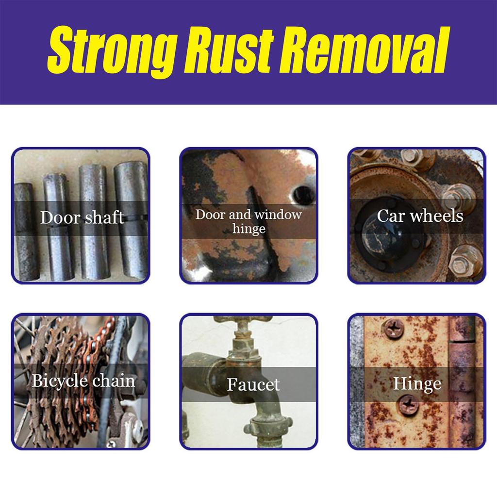 120ml Car Metal Rust Remover Spray Metal Rust Preventive Oil Lubricant Cleaner Rust Looser Multi-Purpose Lubricant