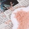 105Pcs Mixed Color DIY Jewelry Beads Multi-clolor Crystal Beads Flat Round Beads  Mobile Phone Chain