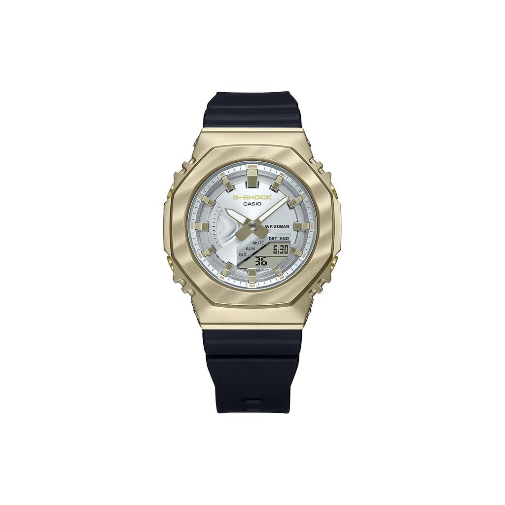 Casio Женские серебряные часы серии Full Metal GM-S2100BC-1ADR