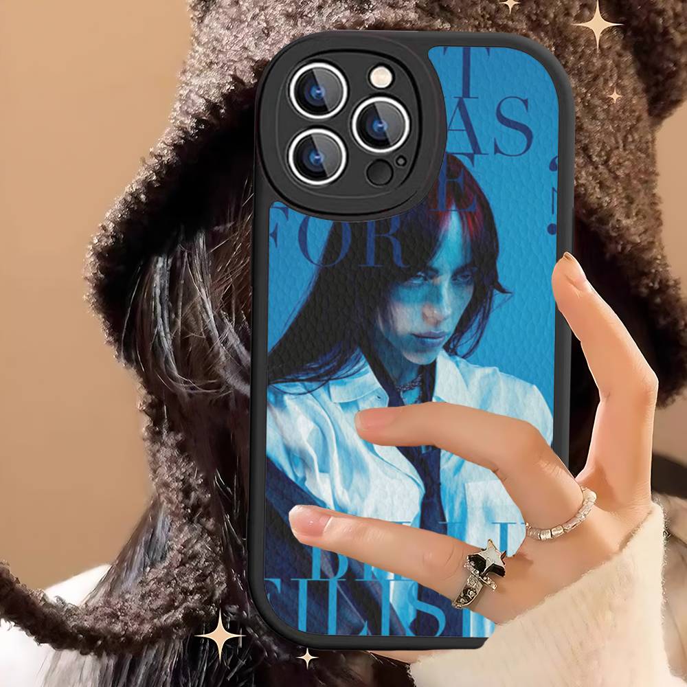 Hit Me Hard And Soft B-Billie Phone Case Hard Leather For IPhone 14 13 16 Mini 15 14 11 12 Pro Max Plus Fundas