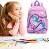 Unicorn Schoolbag Kids Дети Двойные плечевые школьные сумки мультяшный рюкзак водонепроницаемые модные рюкзаки большая сумка для книг