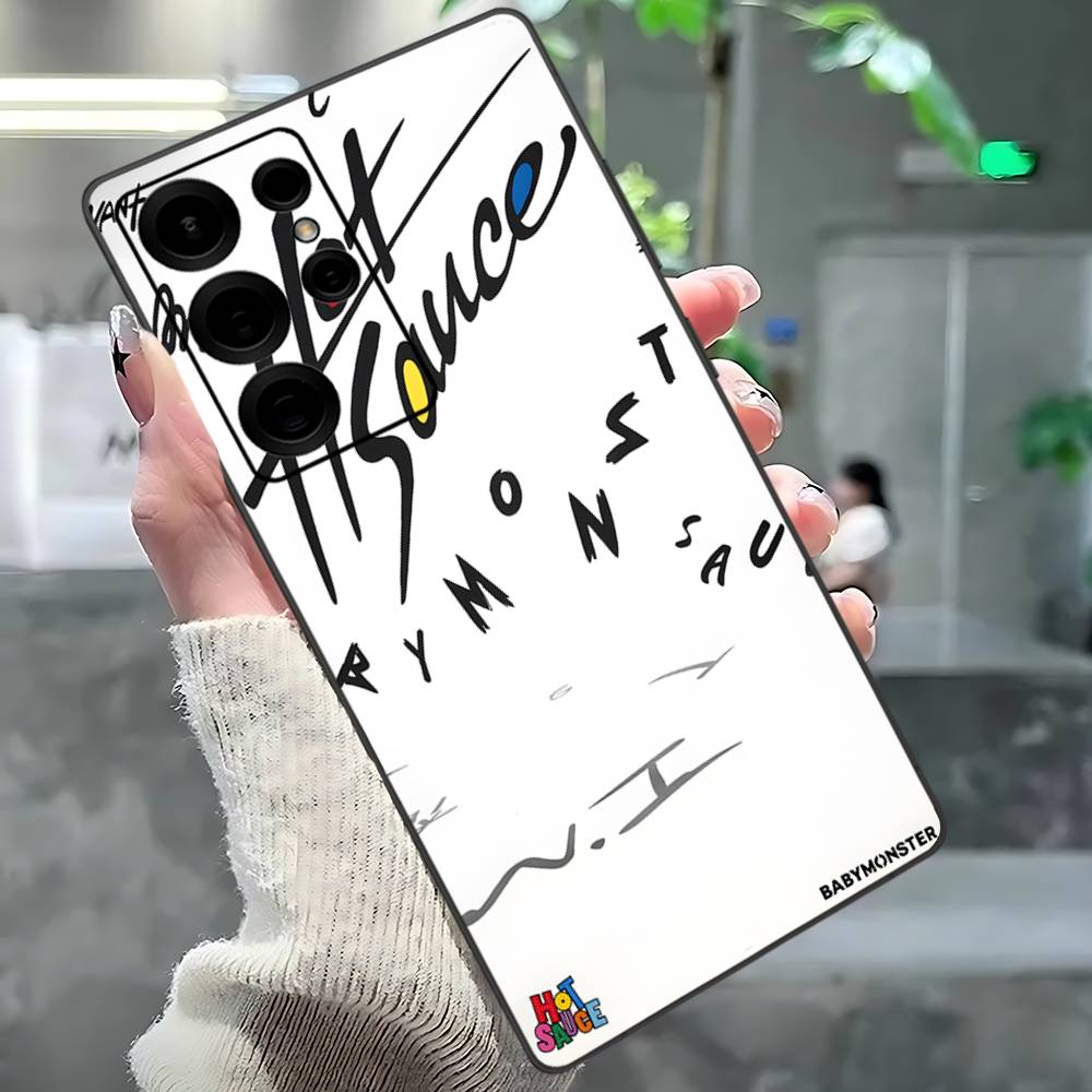 Чехол для телефона B-Baby M-Monster K-Kpop для Samsung S 24 Fe 25 Ultra Plus 20 Lite 21 30 22 23 24 22 Ultra 5G Fundas