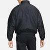 Nike Solo Swoosh Satin Bomber Jacket (Asia Sizing) Black Kumquat Men Streetwear DN1267-010