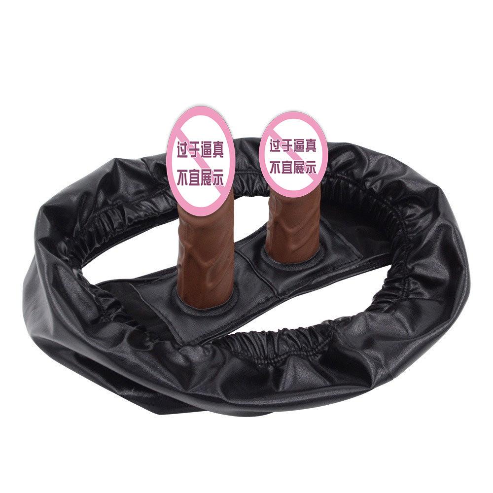 Сексуальное носимое поддельное нижнее белье для пениса женское носимое дилдо вибратор женская мастурбация анус игрушка