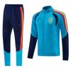 Football Jacket Set Team Training Sportswear Men Women