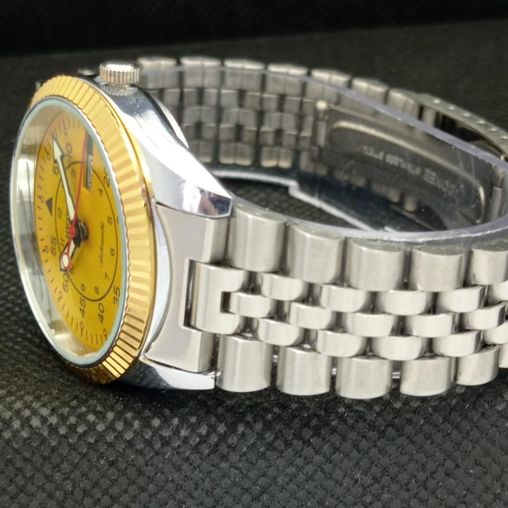 ВОССТАНОВЛЕННЫЕ SEIKO 5 PRESIDENT AUTOMATIC MENS JAPAN WATCH BACK 575b-a305241-2