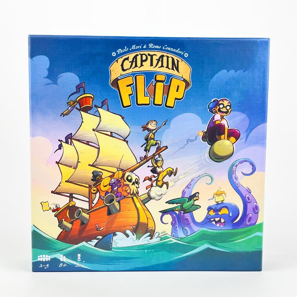 Настольная игра Captain Flip Карточная игра для всей семьи для 2-5 игроков Стратегические настольные игры