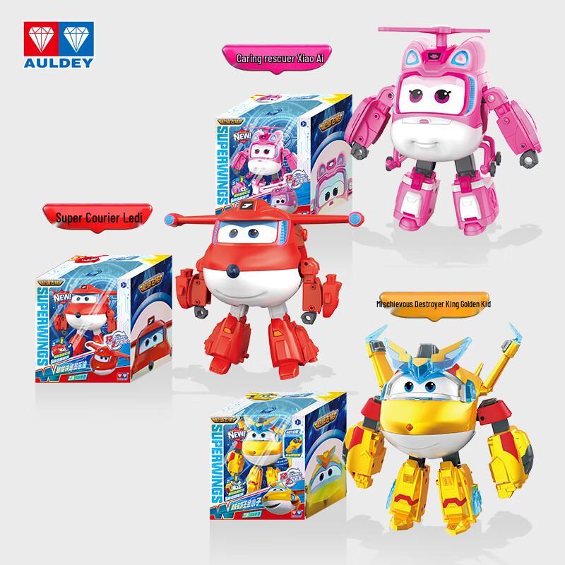 Auldey Super Wings Джетт Робот-трансформер Super Gear