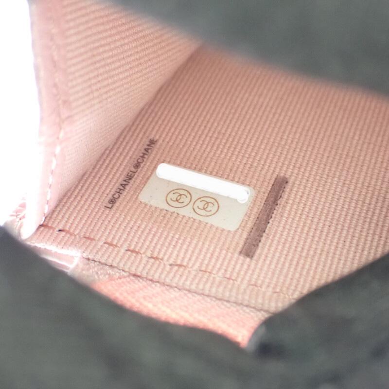 CHANEL  AP0374 Card Case pink Women
