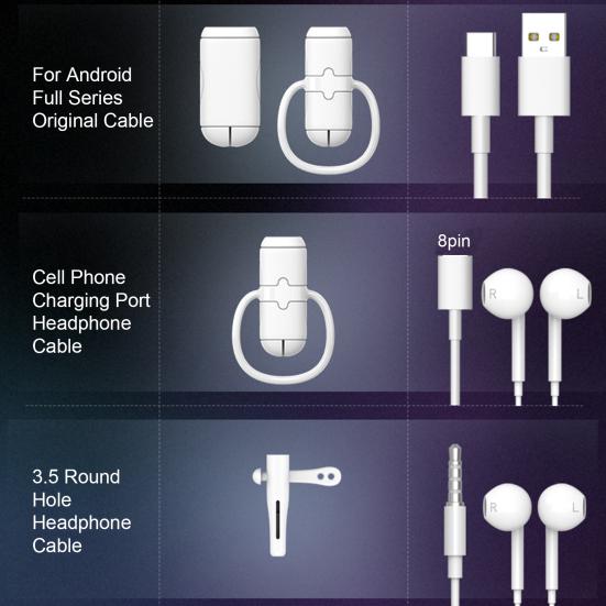 2Pcs Silicone Charging Cable Protective Case Anti-break Data Line Cord Protector Winder Cover Sleeve Cable Wrap for iPhone for Android for Type-C