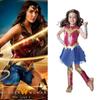 Wonder Woman Children Cosplay Costume Halloween Fancy Dress Party Suit Girls