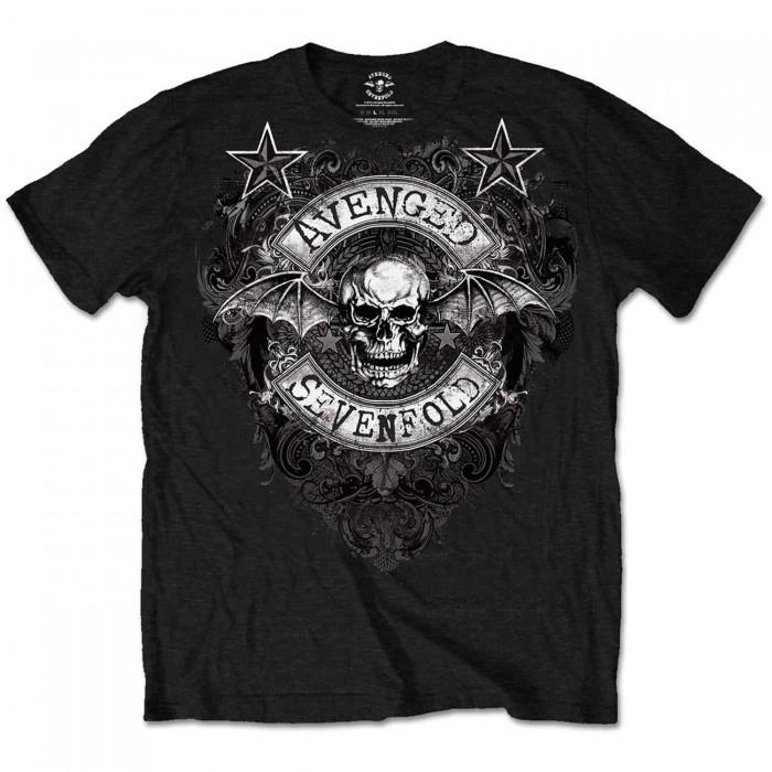 Avenged Sevenfold Unisex Adult Flourish Stars T-Shirt