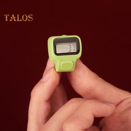 3 шт. Электронный счетчик-кольцо со светодиодной подсветкой, 5-значный счетчик цифр, ЖК-цифровой дисплей, ручной кликер, сбрасываемый мини-счетчик