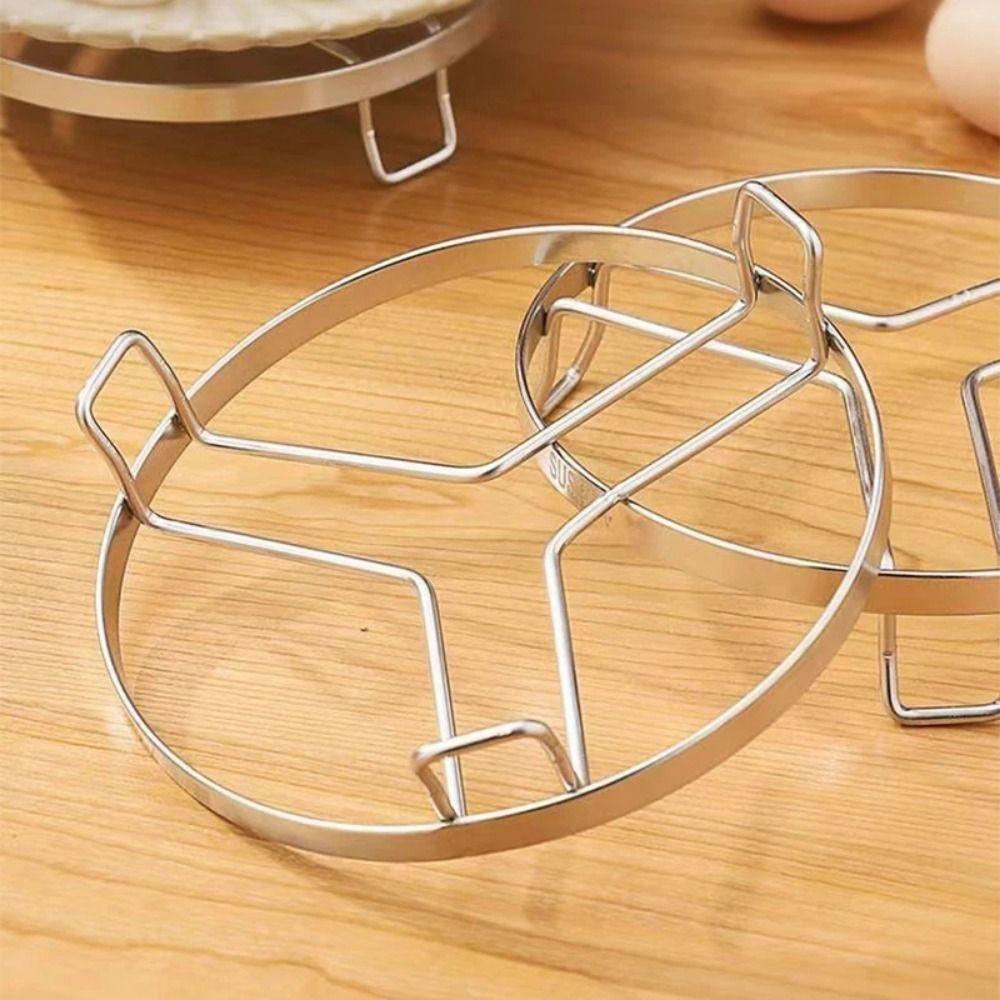 Stackable Kitchen Steamer Holder Round Steaming Pot Stand Egg Steaming Tray  Cooking Utensils