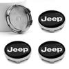 4 шт. 60 мм Колпачок ступицы центра колеса автомобиля Автоаксессуары для Jeep JK Gladiator Compass Renegade Grand Cherokee Wrangler
