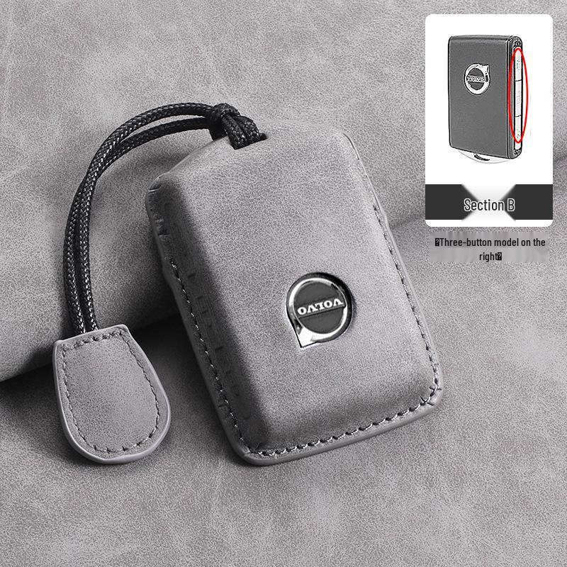 Чехол для ключа Volvo для моделей XC60, XC40, XC90, S60, S90, V60 и V90