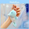 Crabs Seahorses Starfish Plush Keychain With Pressing Will Produce Sound Design