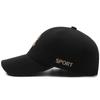 Spring New Embroidered Three-dimensional R Letter Hat Men's and Women's Youth Casual Simple and Versatile Hard Top Curved Brim Baseball Cap