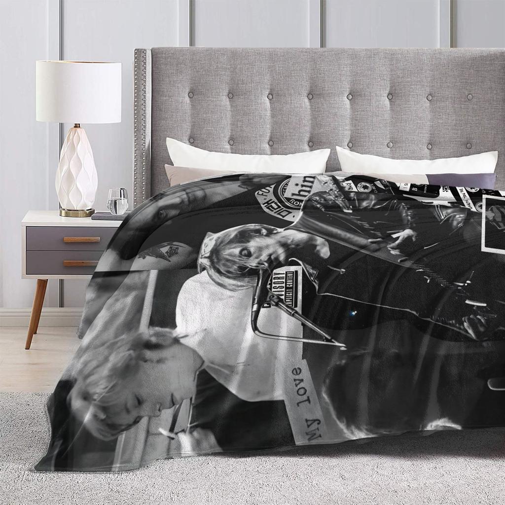Jamie Campbell Bower Throw Blanket for Couch Soft Fuzzy Plush Blanket 50x60 Inches Multiple Sizes Bedspread for All Seasons