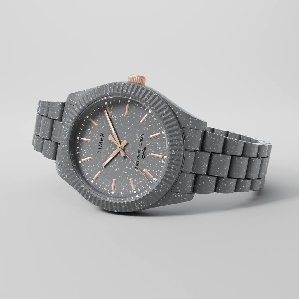 Часы Timex Waterbury Ocean 37MM TW2V33000 унисекс кварцевые серые устойчивые [TIMEX] [Товар]