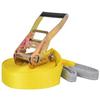 VidaXL Slackline Webbing 15 M X 50 Mm 150 Kg Yellow