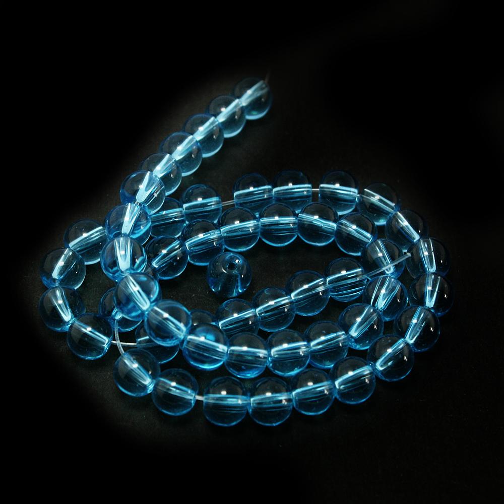 29-75шт стеклянные круглые бусины для изготовления ювелирных изделий DIY браслет-ожерелье