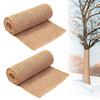 Natural Burlap Tree Protection Wrap Wide Winter Plant Warming Belt Jute Trunk Guard Protector Antifreeze Bandage