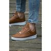 07 Camel Stitched Unisex Sneakers