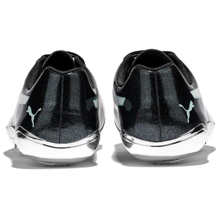 Puma EvoSpeed Electric 7 Slip Resistant Durable Low Top Running Shoes Unisex Running Shoes Black White 378542-02