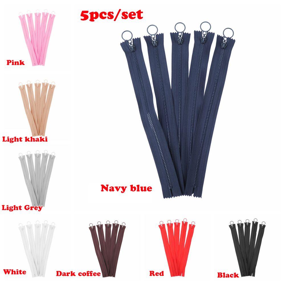 DIY Accessories Colorful Clothing Garment Candy Colors Sewing Handcraft Resin Zipper Nylon Zippers