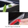 Rear Exhaust Bright Strip Cover Trim Sticker Air Outlet Exterior Decoration Modification For VW Golf 7 7.5 MK7 MK7.5 2017-
