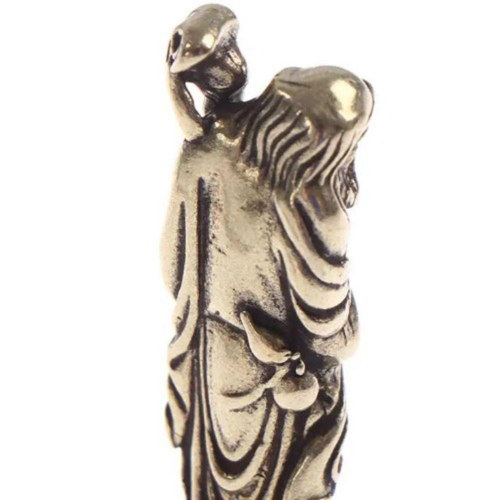 Copper Crafts Buddha Sculpture Carved Buddha Miniatures Buddha Pendant Accessories Living Room