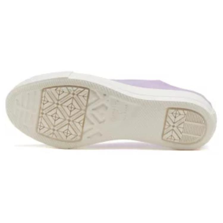 Converse All Star Light Pe Ox Удобные Универсальные Низкие Кеды из Канваса Женские Кроссовки Фиолетовые 31312931