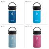 Flex Sip Wide Mouth Coffee Stainless Steel Bottle, 12oz (354ml), Indigo, Insulated (Official Japanese Product)