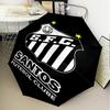 1PC Powerful Football Crest Design Printed Umbrella Folding umbrella, automatic umbrella 8-Frame for Travel, camping Fan gifts Christmas Gifts