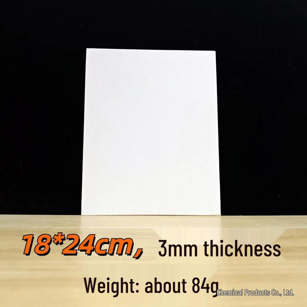 Холст для рисования толщиной 3 мм: Портативный холст из чистого хлопка для масляной и акриловой живописи для студентов-художников и профессионалов