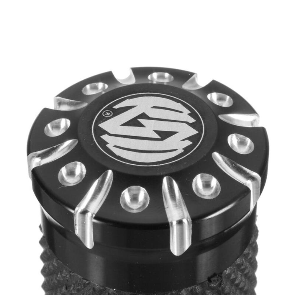 2PCS 25mm Motorcycle Handlebar Hand Grips for Sport-ster Cruiser Custom