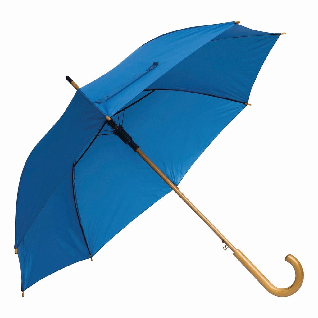 L-Merch Tango Wooden Handle Automatic Stick Umbrella
