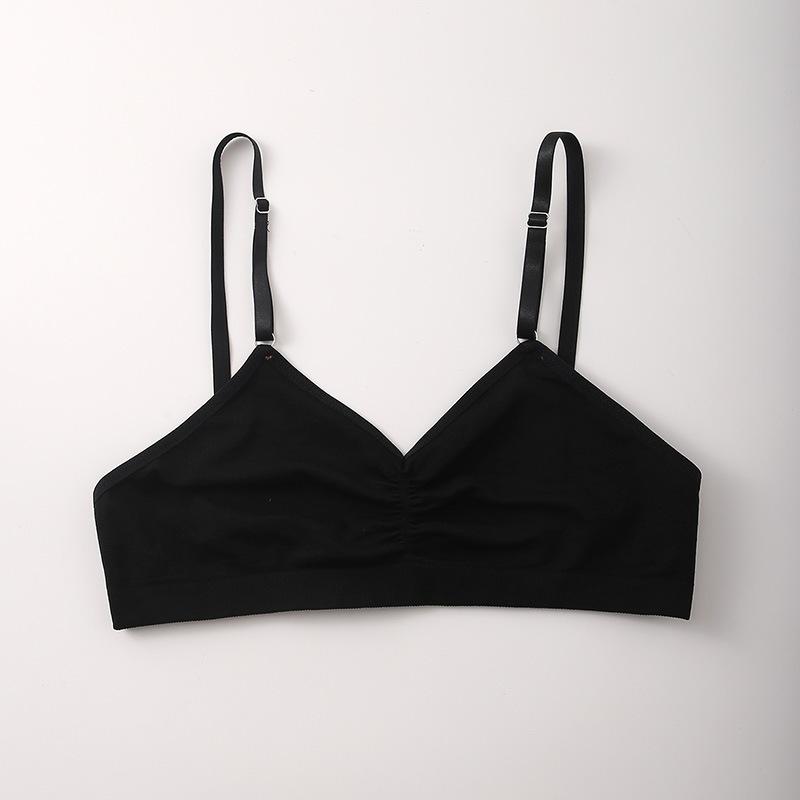 \Triangle Bras Beautiful Girl Wear Backless Push Up Bra for Women Seamless Sports Comfortable Bras