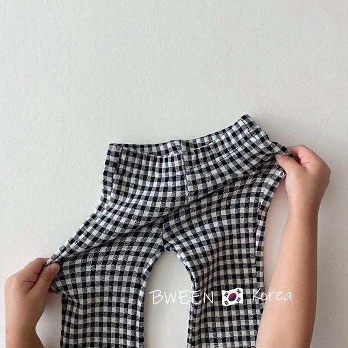 Девичьи флисовые/без подкладки расклешенные брюки - Осенне-зимний корейский стиль детские длинные брюки