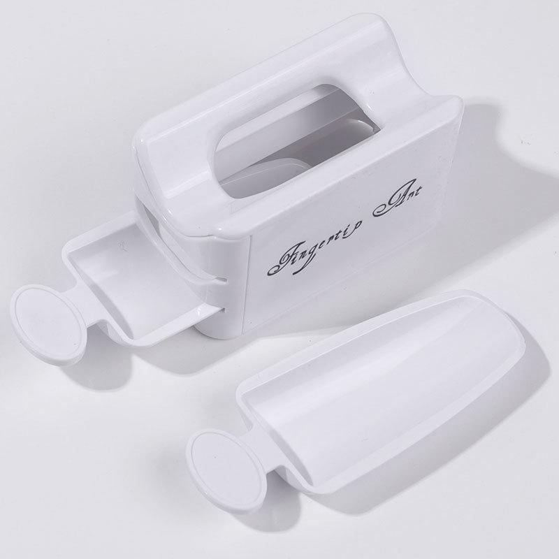 Dipping Powder Recycling Box Nail Powder Recyclable Container Tray Glitter Storage Box Nail Art Manicure Tool