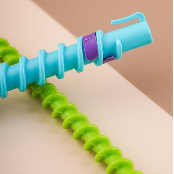 Бигуди без нагрева для кудрей Спиральные бигуди-палочки Набор бигуди для завивки Без нагрева Завивка для волос Формирователи волн Цветные инструменты для укладки волос