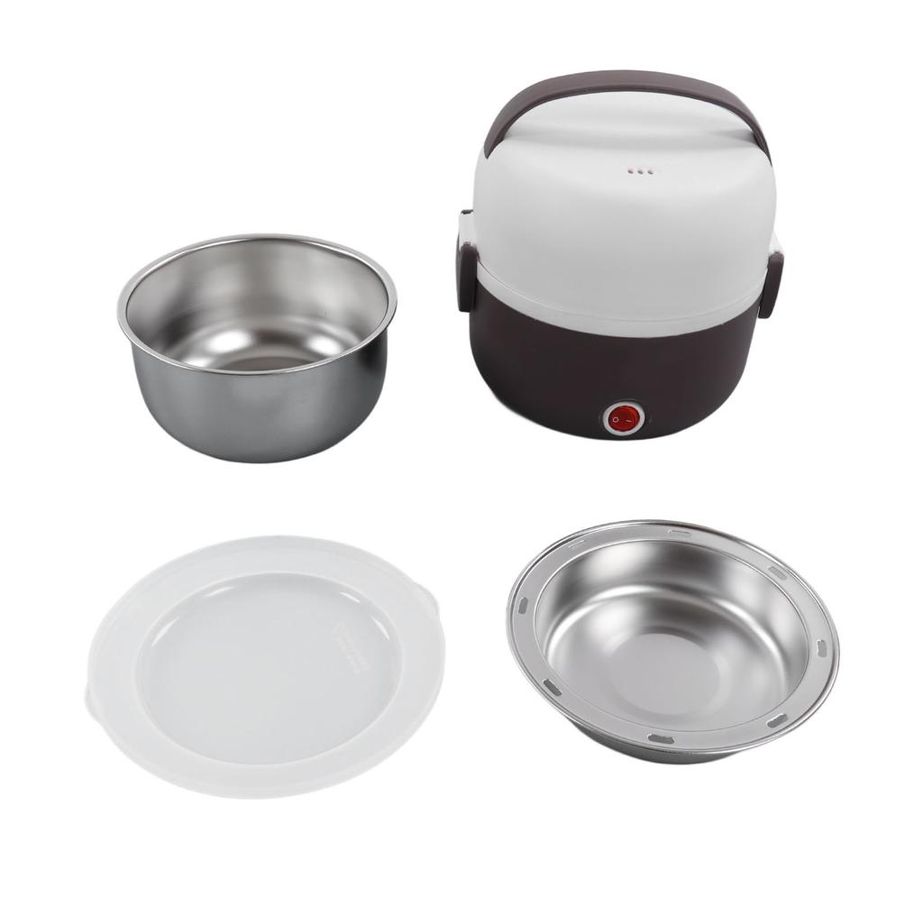 2-слойный электрический подогреваемый ланч-бокс портативный электрический подогреваемый ланч-бокс Bento подогреватель для хранения продуктов