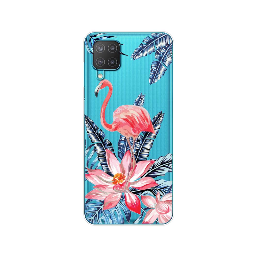 Чехол для Samsung M12, задняя крышка для телефона Samsung Galaxy M12 GalaxyM12 M 12 m127, мягкий чехол из ТПУ, силиконовый бампер, 6,5 дюйма