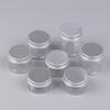 Empty Plastic Cosmetic Makeup Jar Pots Transparent Sample Bottles Eyeshadow Cream Lip Balm Container
