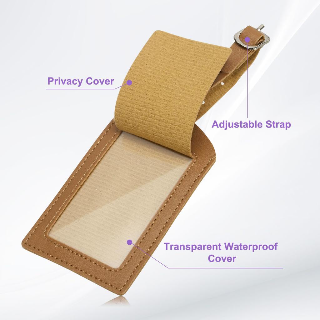 Travel Passport Luggage Tag Set with Initial Passport Cover and Alphabet Chenille Letter Travel Wallet Bag Suitcase Identifier for Women and Family